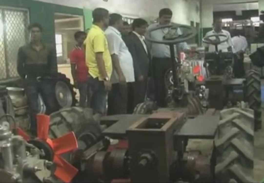Development of assembly line for 12 HP Krishishakti tractor